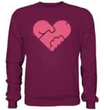Pens heart - Premium Sweatshirt – Bild 5