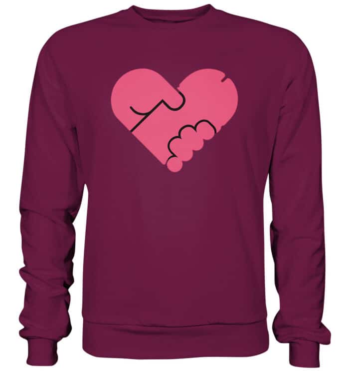 Pens heart - Premium Sweatshirt – Bild 5