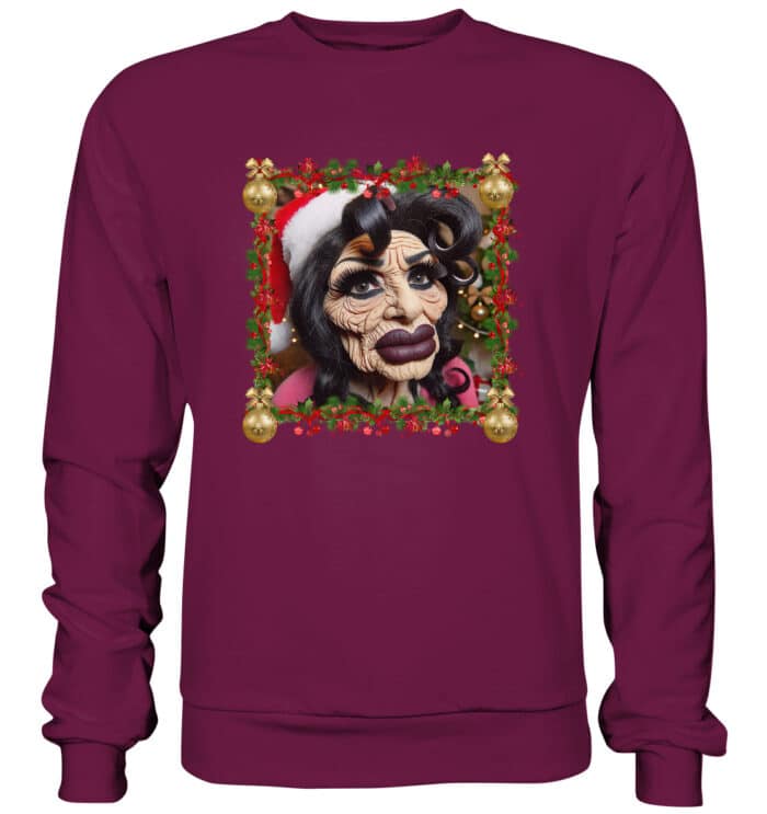 Milf Christmas - Premium Sweatshirt – Bild 3