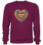 Lebkuchenherz Wiesn Fut - Premium Sweatshirt – Bild 5