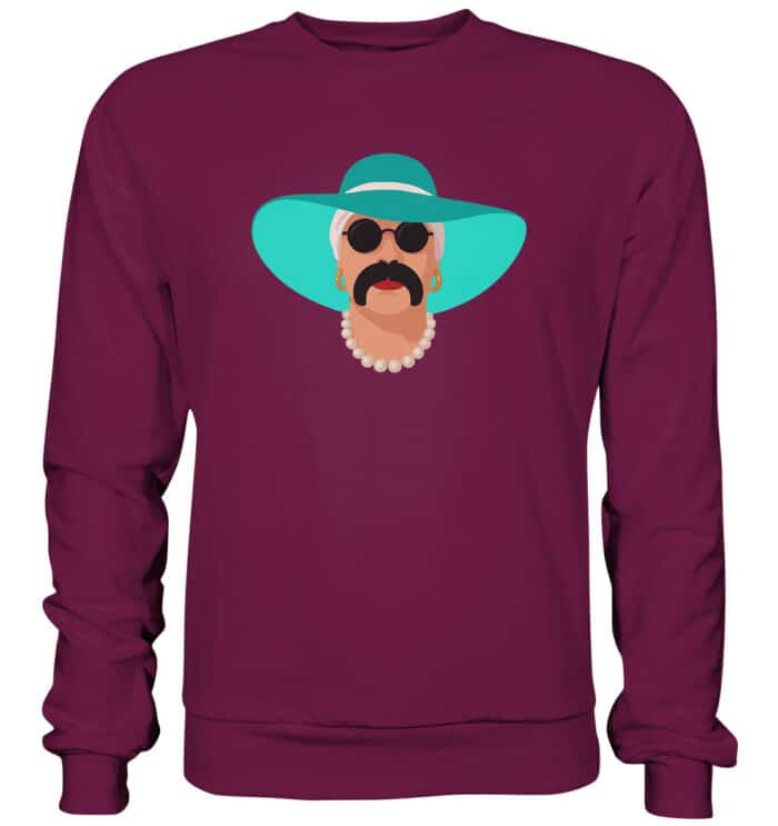 Lenny mint full - Premium Sweatshirt – Bild 5