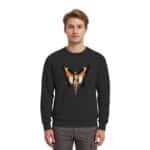 Jesus Butterfly 7 - Premium Sweatshirt – Bild 2