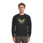 Jesus Butterfly 8 - Premium Sweatshirt – Bild 2