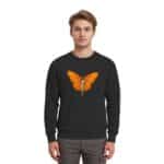 Jesus Butterfly 9 - Premium Sweatshirt – Bild 2
