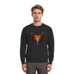 Jesus Butterfly 10 - Premium Sweatshirt – Bild 2