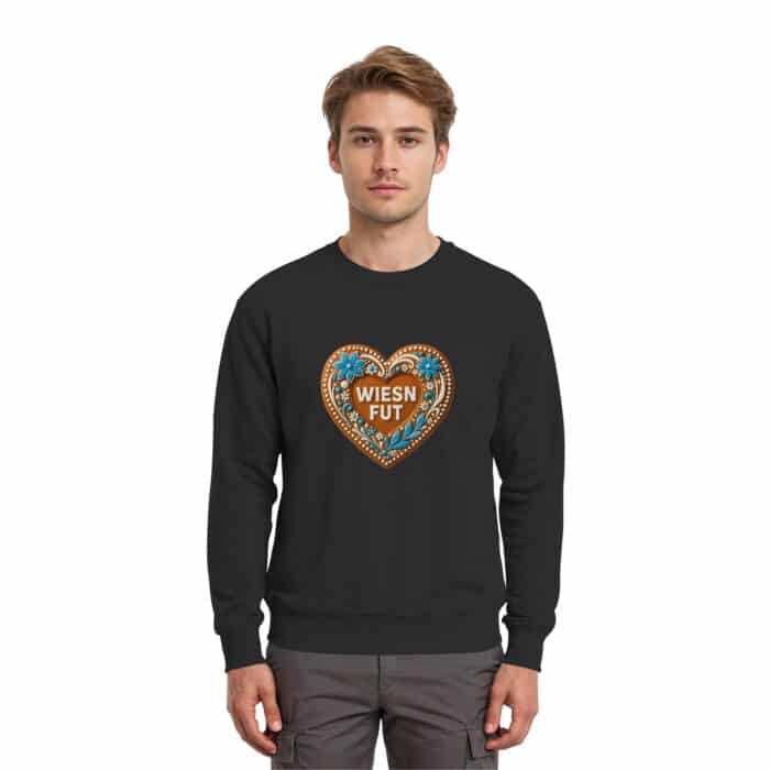 Lebkuchenherz Wiesn Fut - Premium Sweatshirt – Bild 2