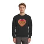 Lebkuchenherz If i could turn back time - Premium Sweatshirt – Bild 2