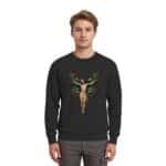 Jesus Butterfly 1 - Premium Sweatshirt – Bild 2