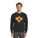 Lenny orange full - Premium Sweatshirt – Bild 2