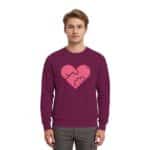 Pens heart - Premium Sweatshirt – Bild 6
