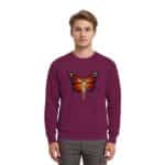 Jesus Butterfly 10 - Premium Sweatshirt – Bild 6