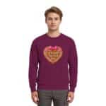 Lebkuchenherz If i could turn back time - Premium Sweatshirt – Bild 6