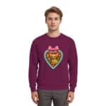 Lebkuchenherz Chihuahua - Premium Sweatshirt – Bild 6