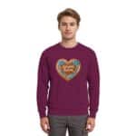 Lebkuchenherz Burschi - Premium Sweatshirt – Bild 6