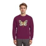 Jesus Butterfly 6 - Premium Sweatshirt – Bild 6