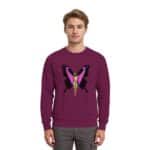 Jesus Butterfly 5 - Premium Sweatshirt – Bild 6