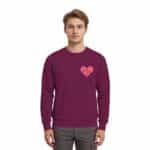 Pens Heart small - Premium Sweatshirt – Bild 7