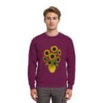 Sonnenblumen - Premium Sweatshirt – Bild 6