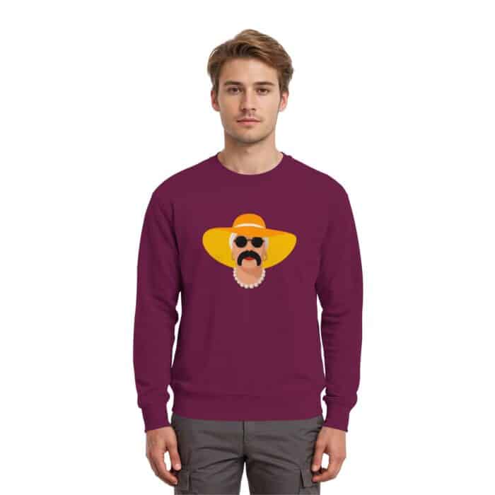 Lenny orange full - Premium Sweatshirt – Bild 6