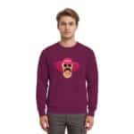 Lenny pink full - Premium Sweatshirt – Bild 6