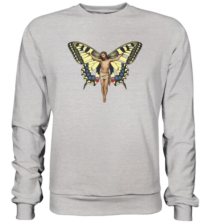 Jesus Butterfly 8 - Premium Sweatshirt – Bild 13