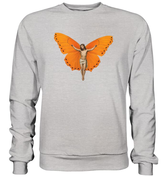 Jesus Butterfly 9 - Premium Sweatshirt – Bild 13