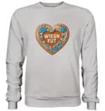 Lebkuchenherz Wiesn Fut - Premium Sweatshirt – Bild 13