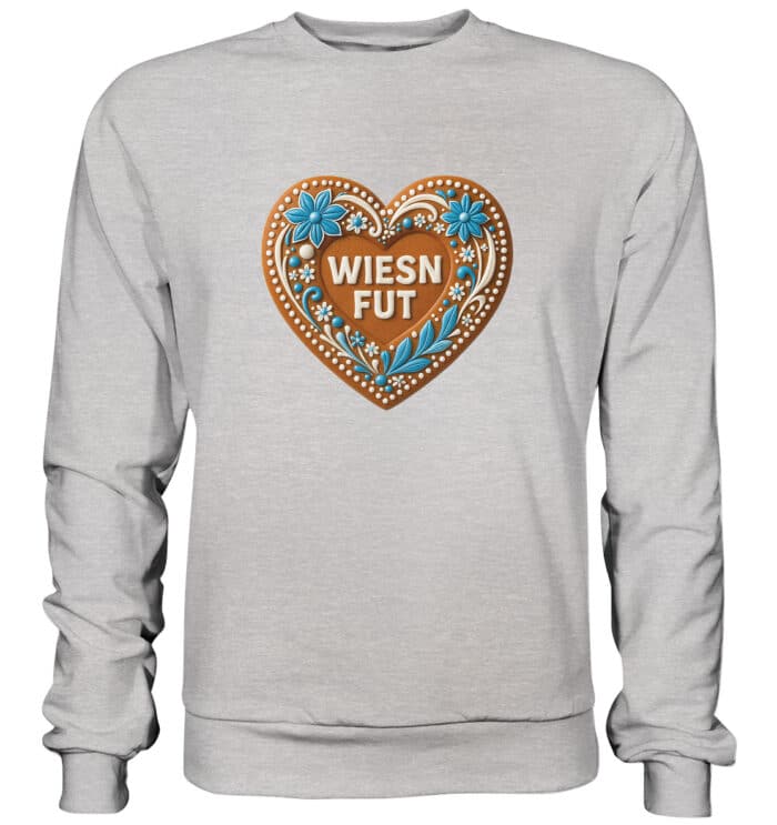 Lebkuchenherz Wiesn Fut - Premium Sweatshirt – Bild 13