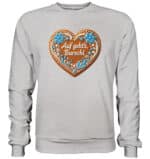 Lebkuchenherz Burschi - Premium Sweatshirt – Bild 13