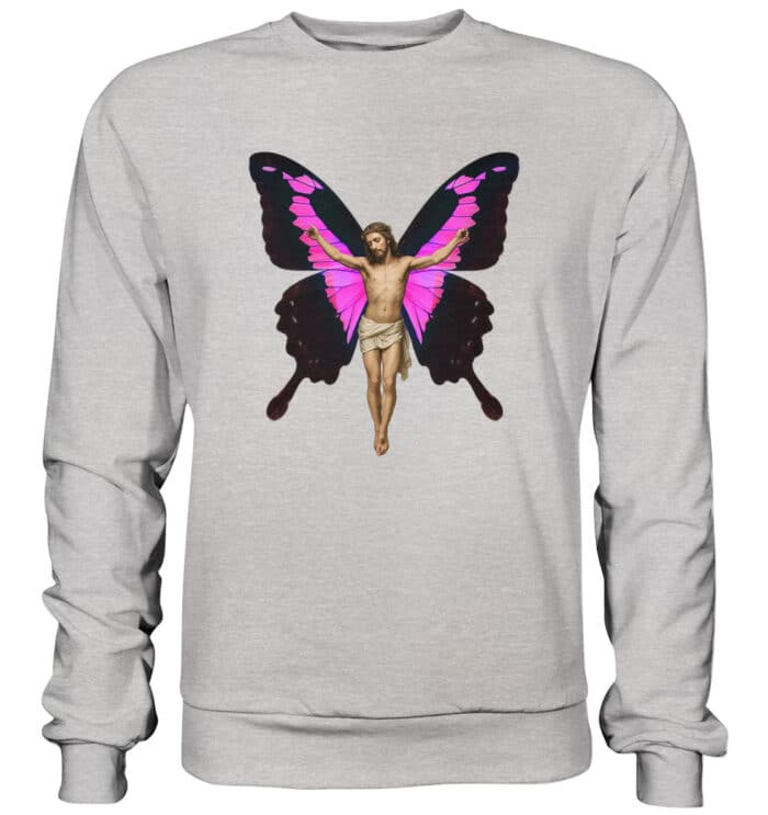 Jesus Butterfly 5 - Premium Sweatshirt – Bild 13