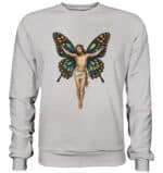 Jesus Butterfly 1 - Premium Sweatshirt – Bild 13