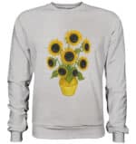 Sonnenblumen - Premium Sweatshirt – Bild 13