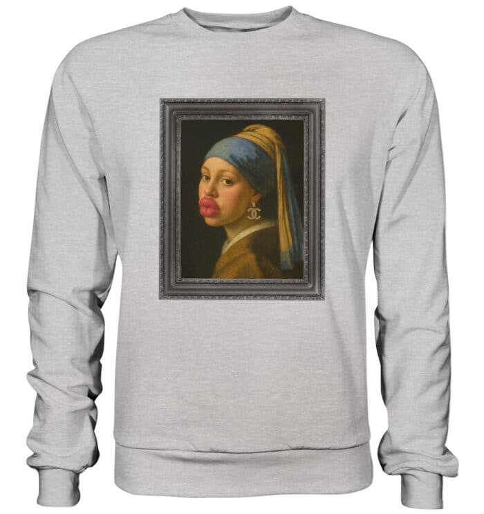 Das Mädchen mit dem Ohrring - Premium Sweatshirt – Bild 13