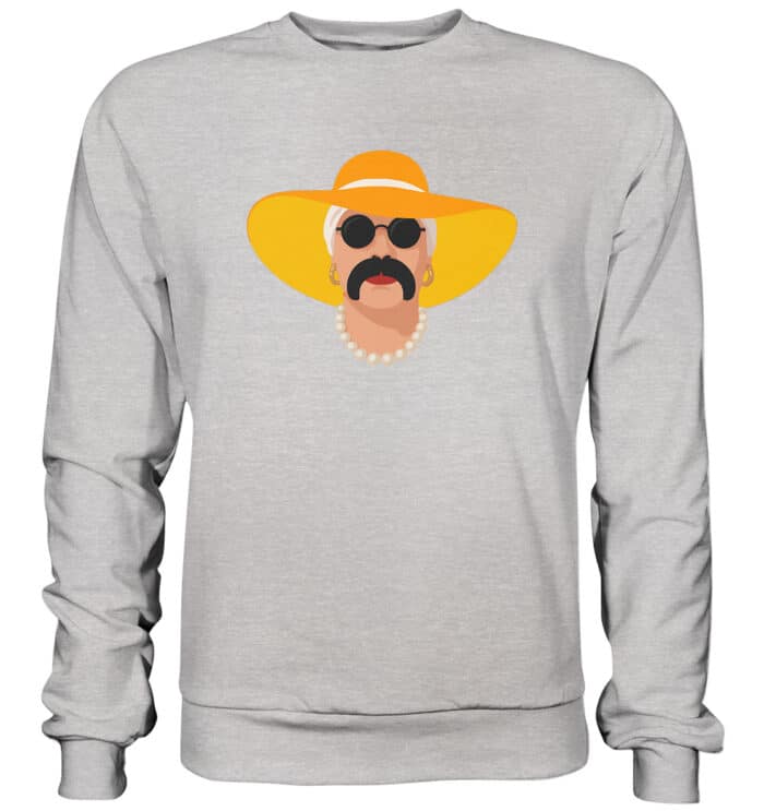 Lenny orange full - Premium Sweatshirt – Bild 13