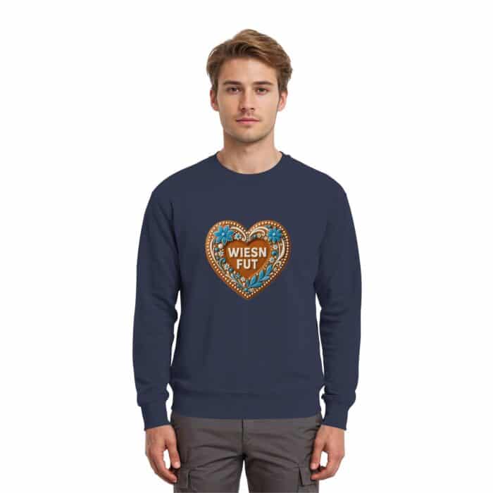 Lebkuchenherz Wiesn Fut - Premium Sweatshirt – Bild 10