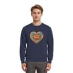 Lebkuchenherz Burschi - Premium Sweatshirt – Bild 10
