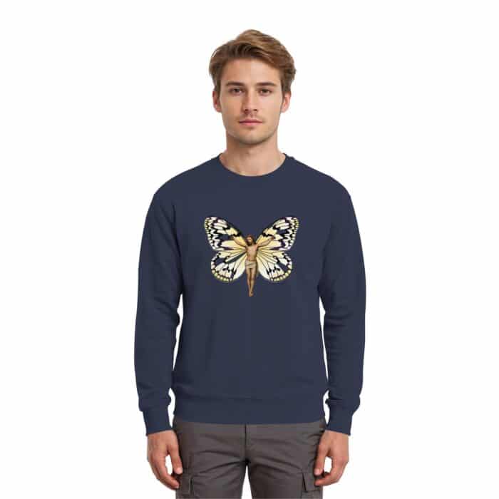 Jesus Butterfly 6 - Premium Sweatshirt – Bild 10