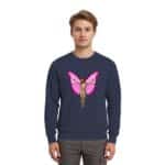 Jesus Butterfly 3 - Premium Sweatshirt – Bild 10
