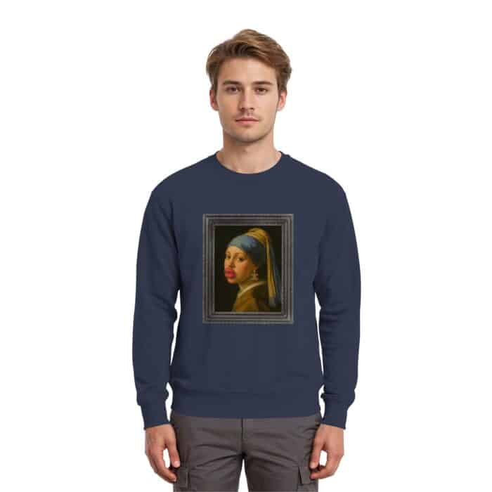 Das Mädchen mit dem Ohrring - Premium Sweatshirt – Bild 10