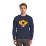 Lenny orange full - Premium Sweatshirt – Bild 10
