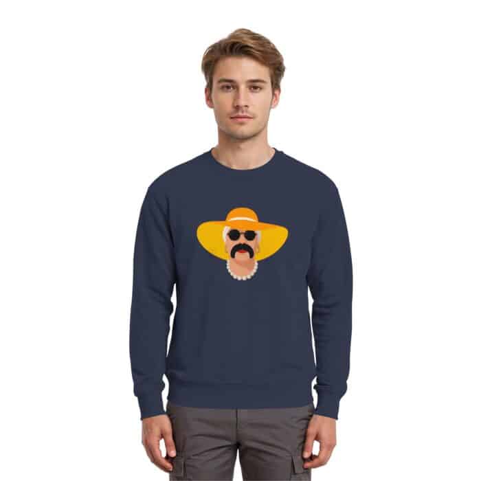 Lenny orange full - Premium Sweatshirt – Bild 10