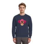 Lenny pink full - Premium Sweatshirt – Bild 10