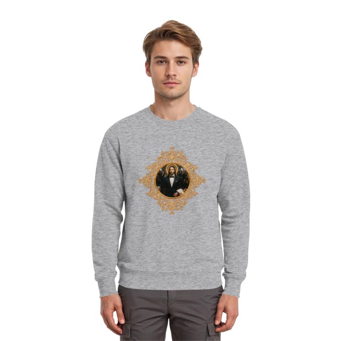 Jesus in Smoking - Premium Sweatshirt – Bild 14