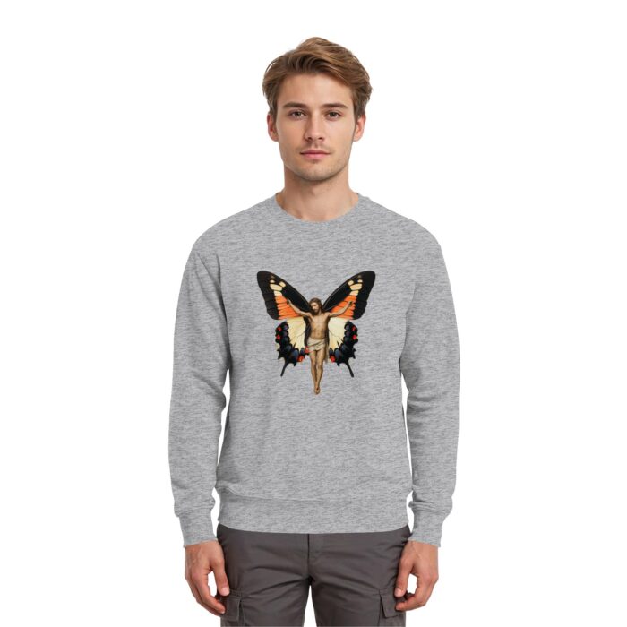 Jesus Butterfly 7 - Premium Sweatshirt – Bild 14