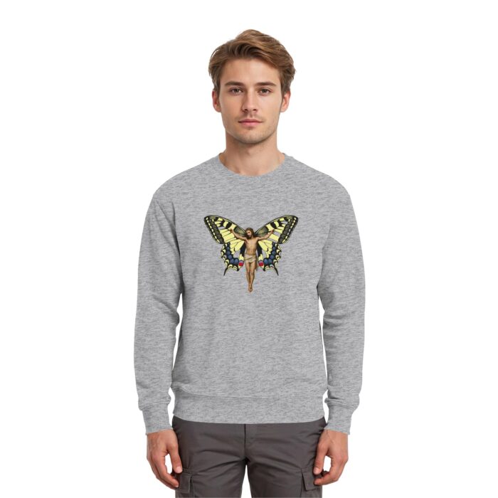 Jesus Butterfly 8 - Premium Sweatshirt – Bild 14
