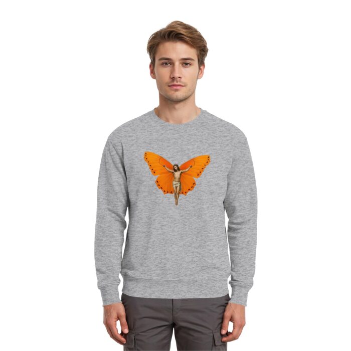 Jesus Butterfly 9 - Premium Sweatshirt – Bild 14