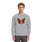 Jesus Butterfly 10 - Premium Sweatshirt – Bild 14