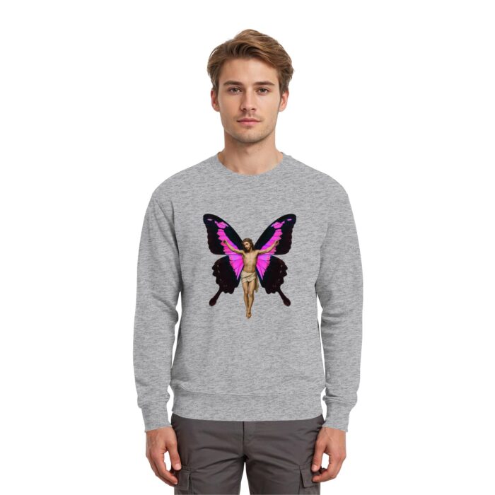 Jesus Butterfly 5 - Premium Sweatshirt – Bild 14