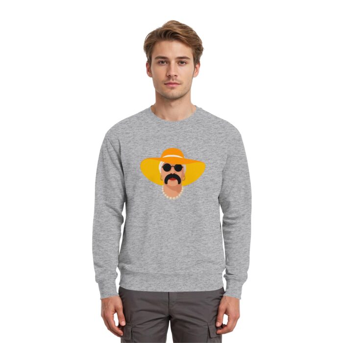 Lenny orange full - Premium Sweatshirt – Bild 14