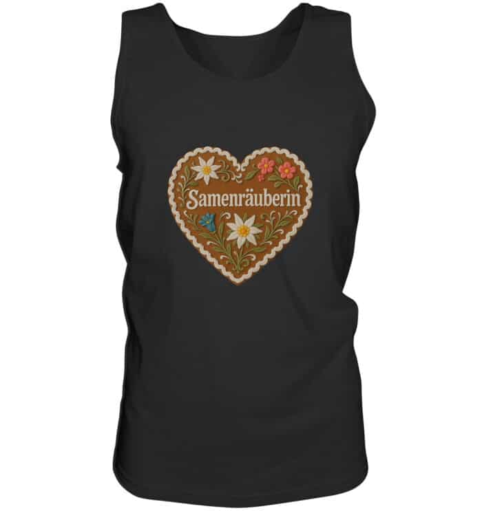 Herz Samenräuberin - Relaxed Tank Top – Bild 1